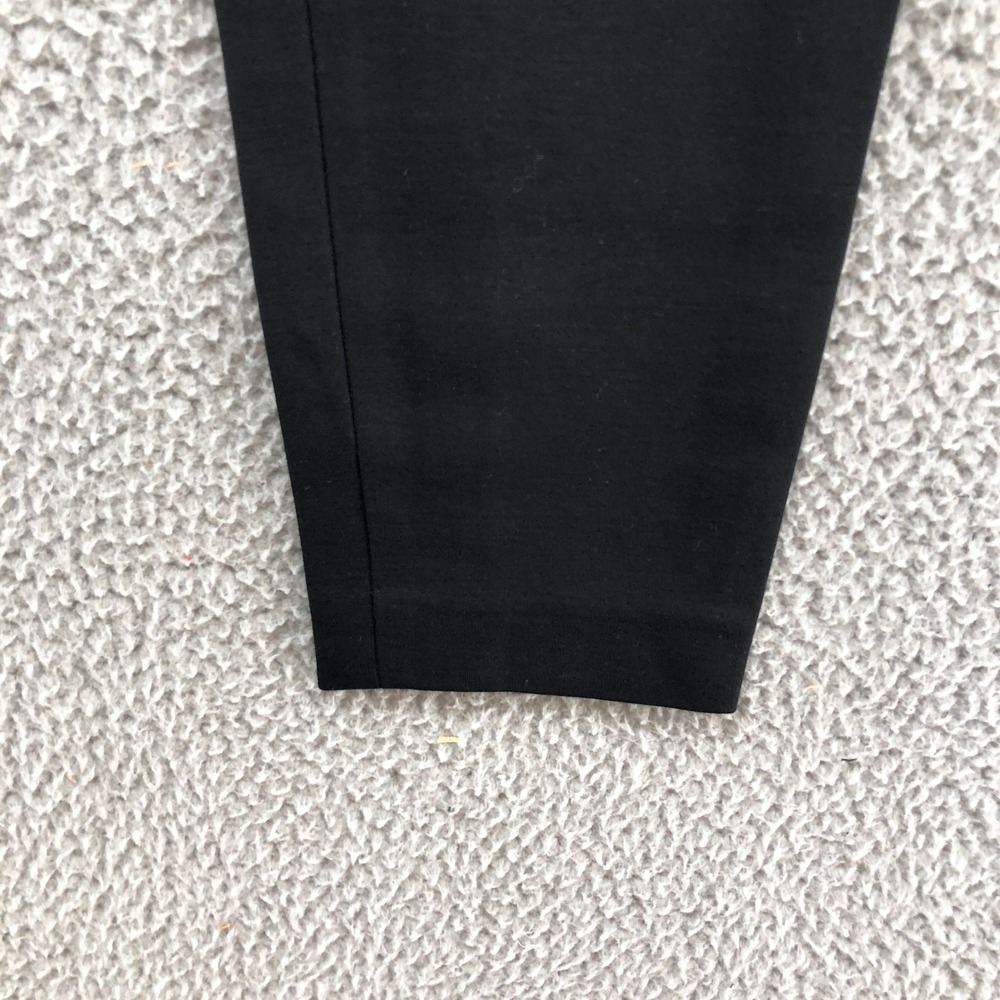 Ann Taylor Ankle Pants Womens 6 Black Side Zip‎ Slim Stretch Professional 379119 - Picture 2 of 9